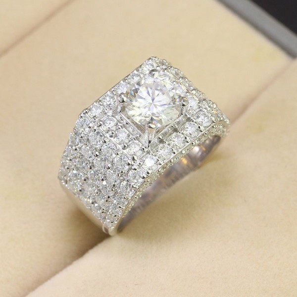 Đặt làm nhẫn kim cương thiết kế-MK JEWELRY