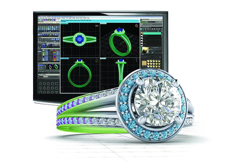 Mẫu thiết kế trang sức 3D đẹp