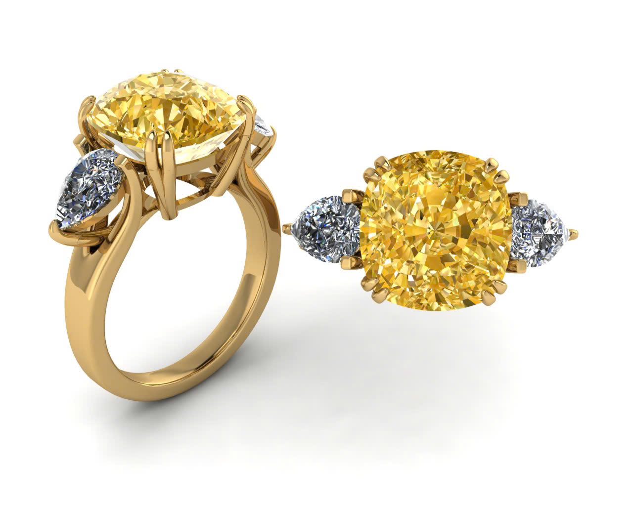 Thiết kế trang sức kim cương 3D