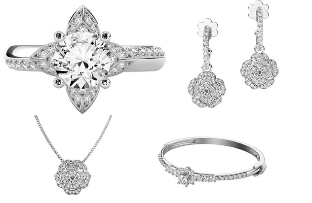 Thiết kế trang sức kim cương tối giản sang trọng