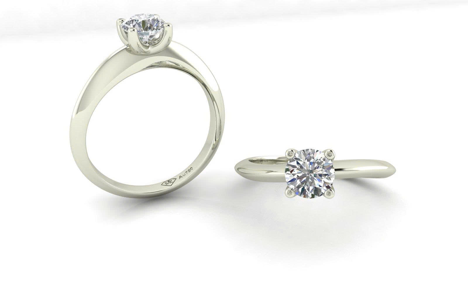 Gia công nhẫn cầu hôn kim cương