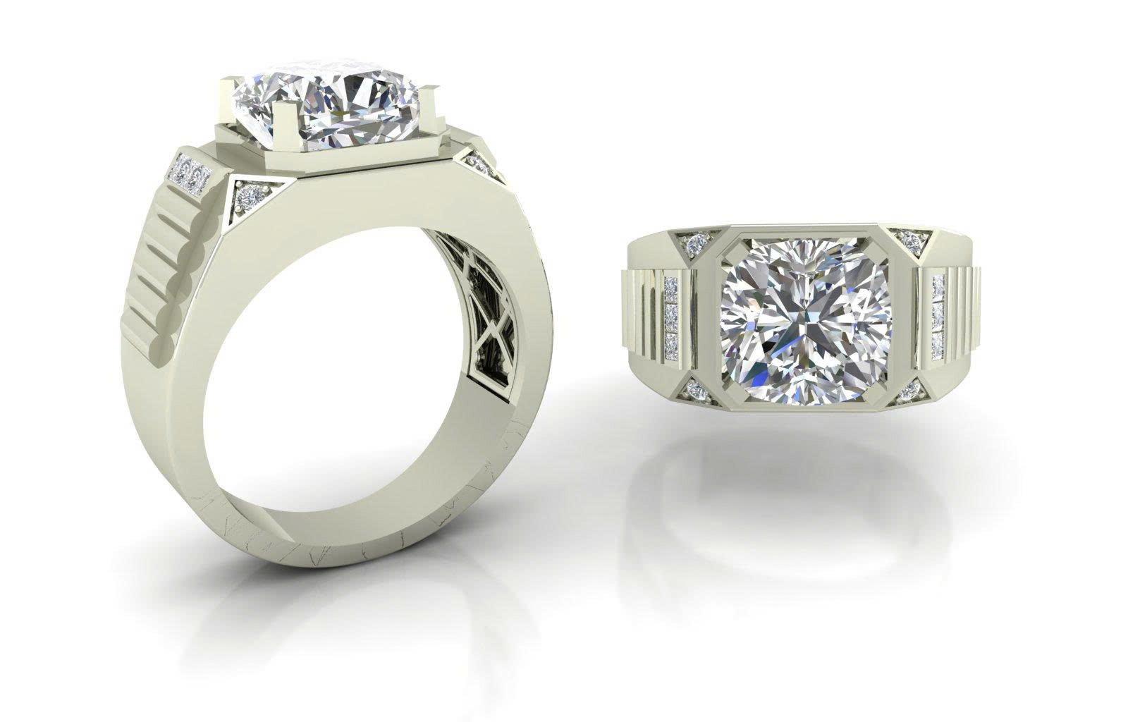 Gia công trang sức kim cương theo ý tưởng khách hàng