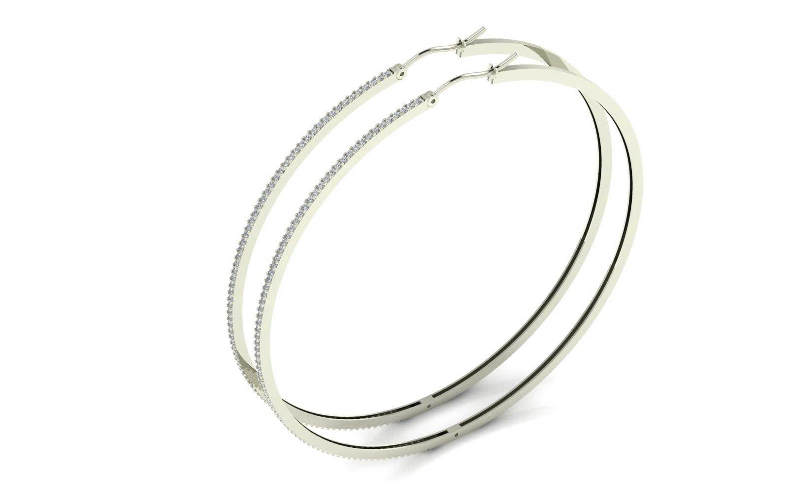Gia công trang sức vàng trắng gắn kim cương