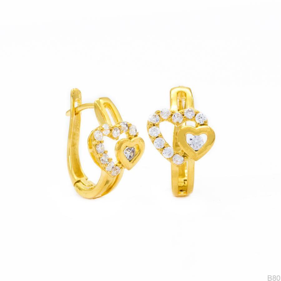 Gia công bông tai vàng 18k