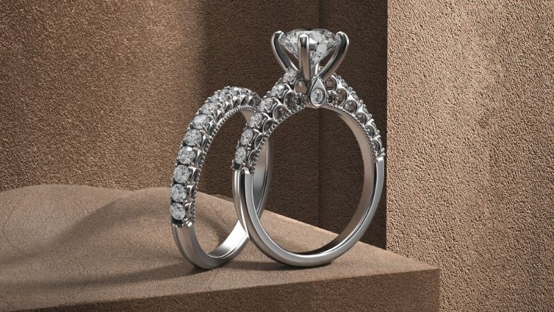 Xu hướng vỏ nhẫn kim cương tối giản 2026- MK JEWELRY