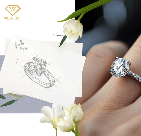 dịch vụ thiết kế và chế tác trang sức kim cương độc quyền