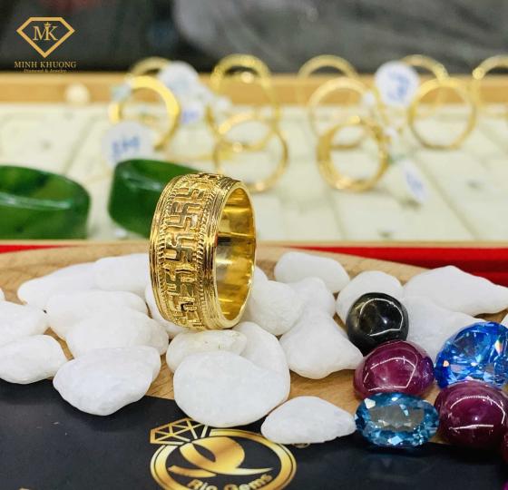 làm nhẫn vàng nguyên khối