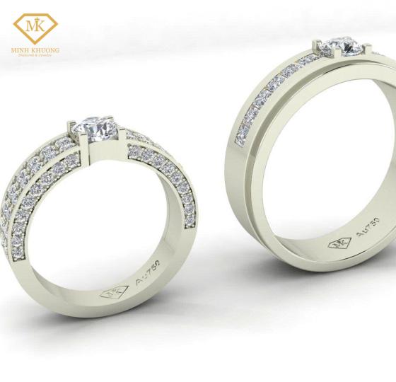 Đặt l&agrave;m bộ trang sức kim cương theo y&ecirc;u cầu tại HCM
