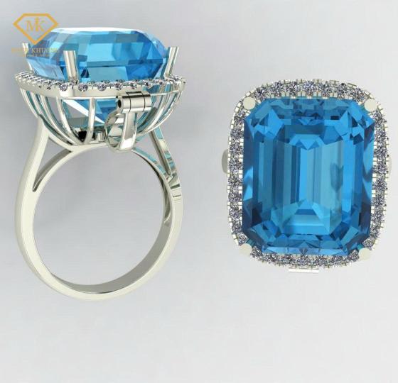 dịch vụ gia c&ocirc;ng nhẫn kim cương nữ theo y&ecirc;u cầu