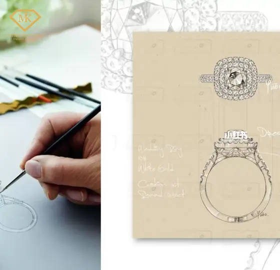 Làm nhẫn cưới theo yêu cầu