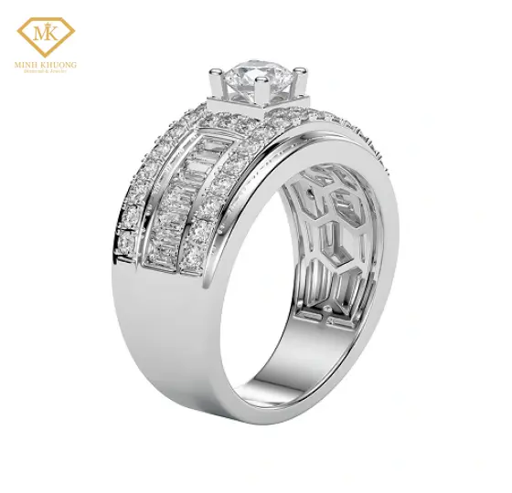 Nhận gia công nhẫn kim cương chất lượng cao