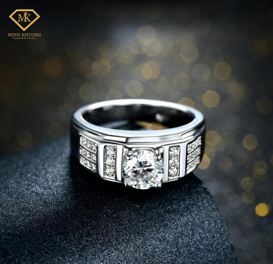 Mẫu nhẫn kim cương nam đẹp nhất 2026