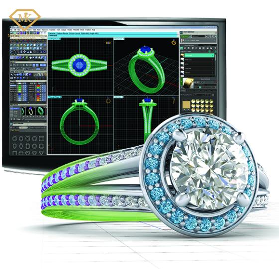 Mẫu thiết kế trang sức 3D đẹp