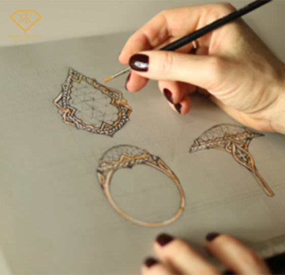 Nhận thiết kế trang sức theo yêu cầu