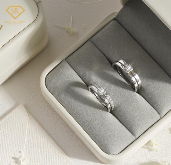 Thiết kế nhẫn cưới kim cương theo phong c&aacute;ch ri&ecirc;ng-MK JEWELRY